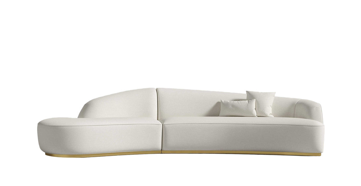Reya Curved Sectional Sofa