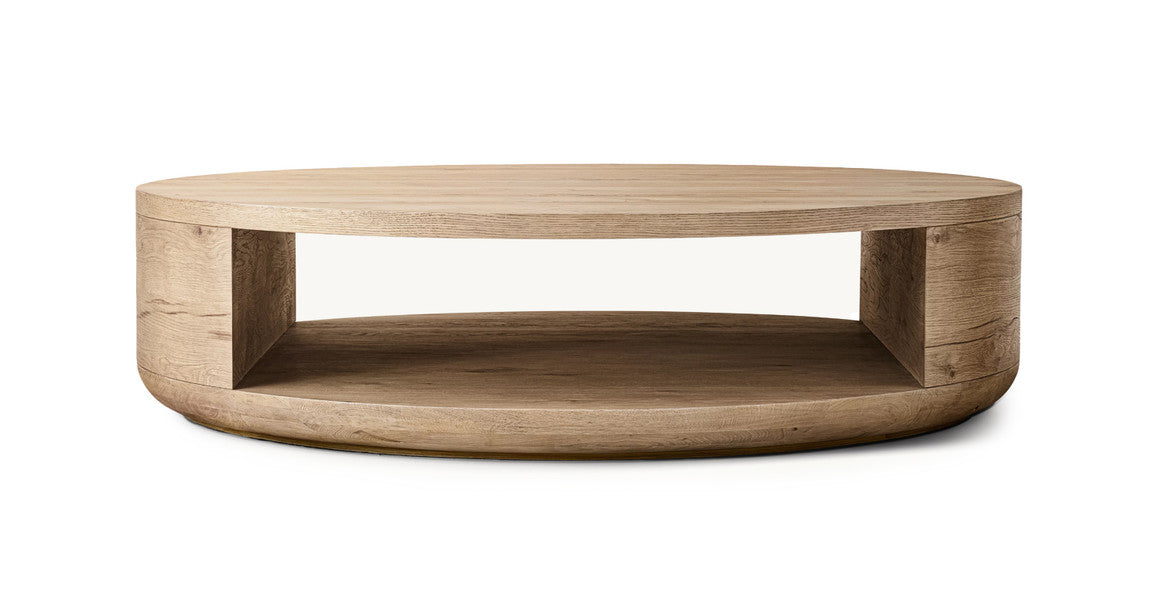 Lumora Round Solid Wood Coffee Table