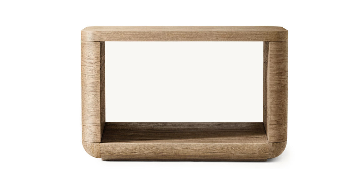 Lumora Rectangular Solid Wood Side Table