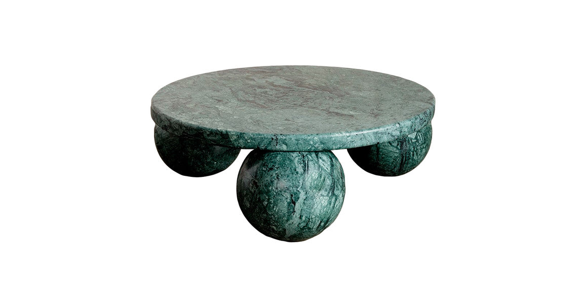 Morrow Round Marble Coffee Table