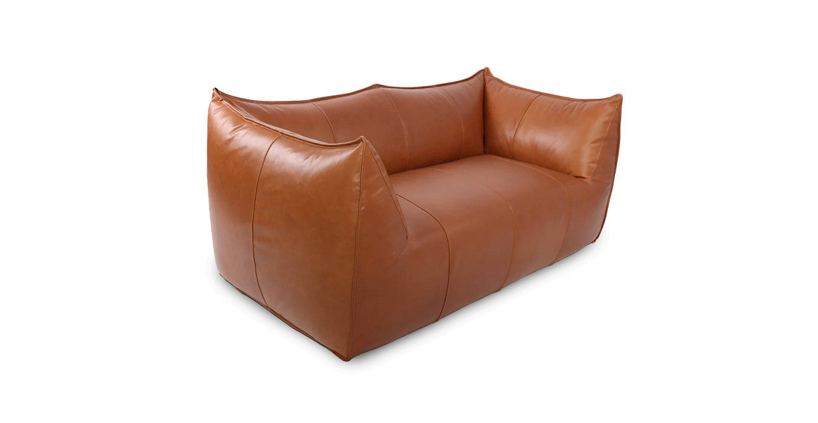 Leandro Modern Sofa, Leather