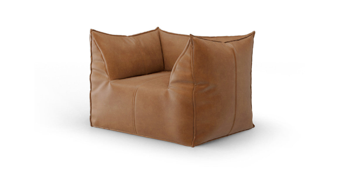 Leandro Modern Chair, Leather