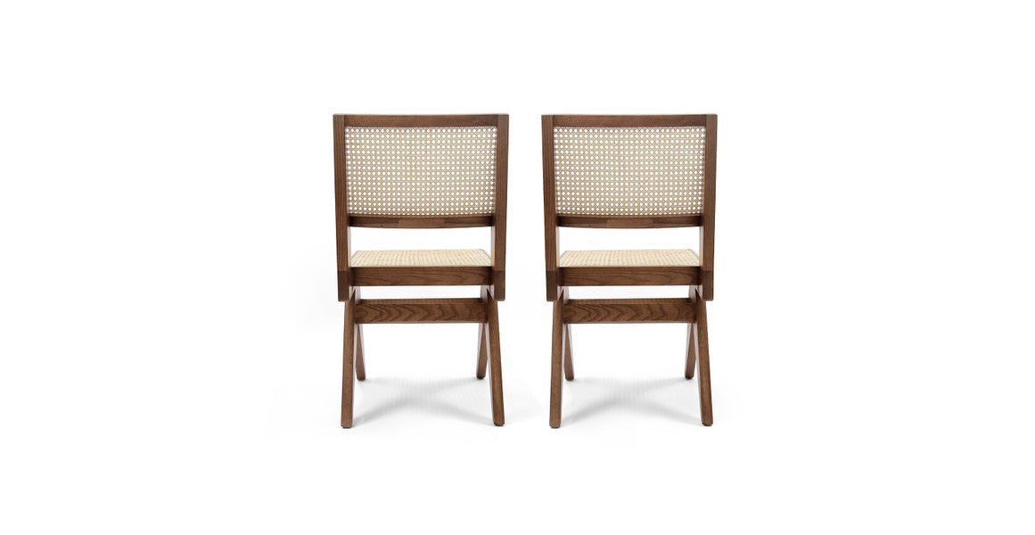 Jeanneret Teak Dining Chairs (set of 2)
