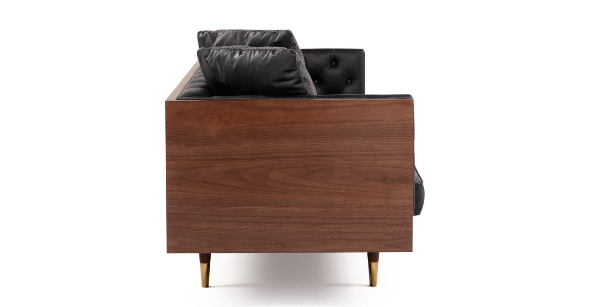 Woodrowy Neo 87" Leather Sofa