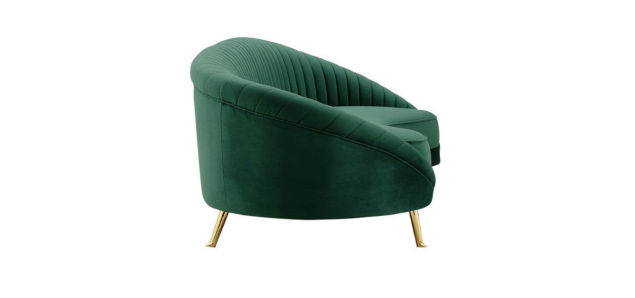 Camber Channel Tufted Performance Velvet Sofa