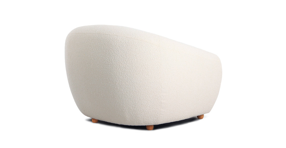 Curved Boucle Chair Fabric