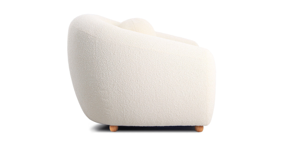 Curved Boucle Chair Fabric