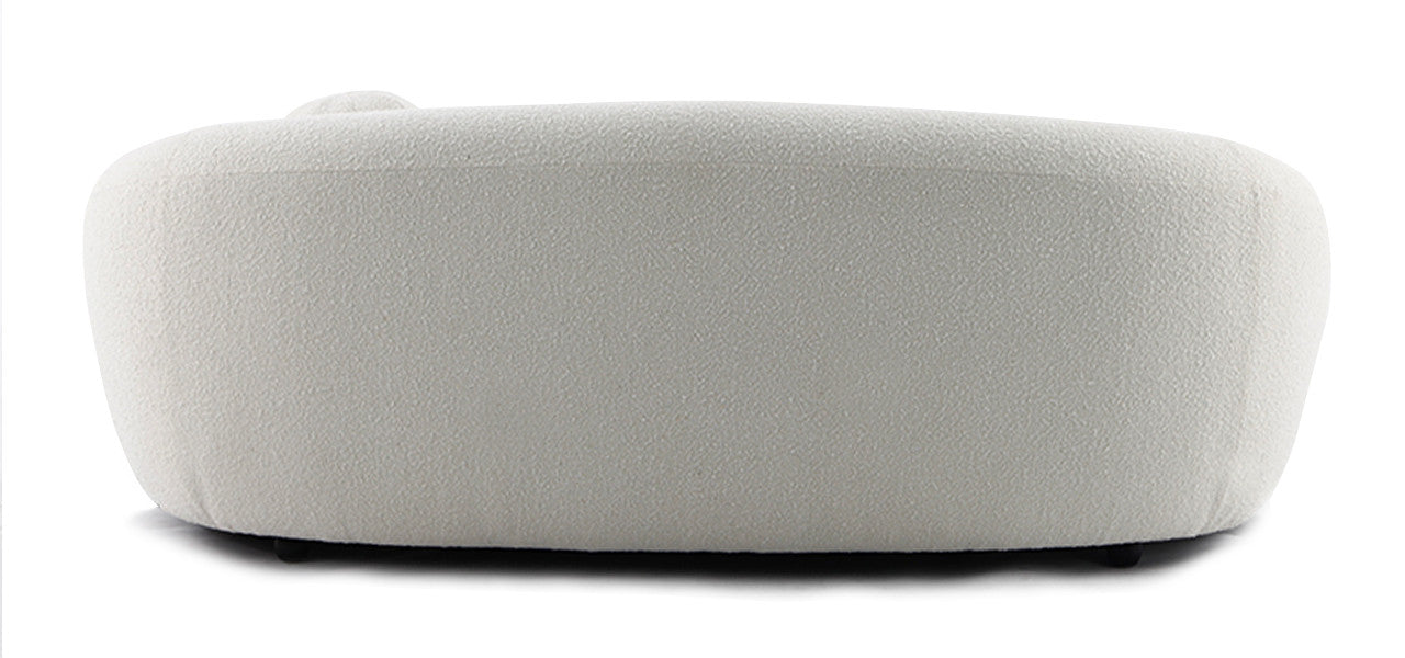 Curved Boucle Sofa Fabric