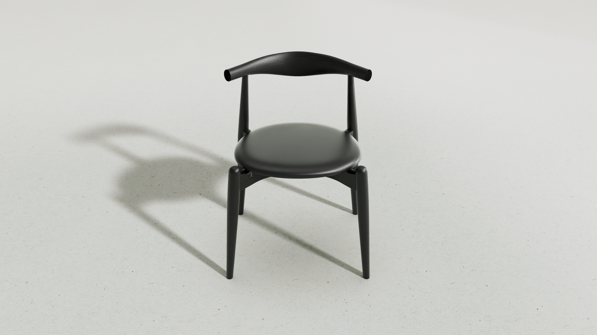 Archway Chair, Black Wood