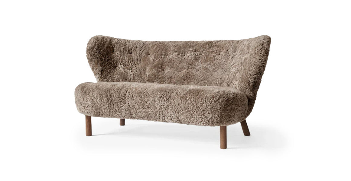 Little Sherpa 2 Seater Plush Loveseat