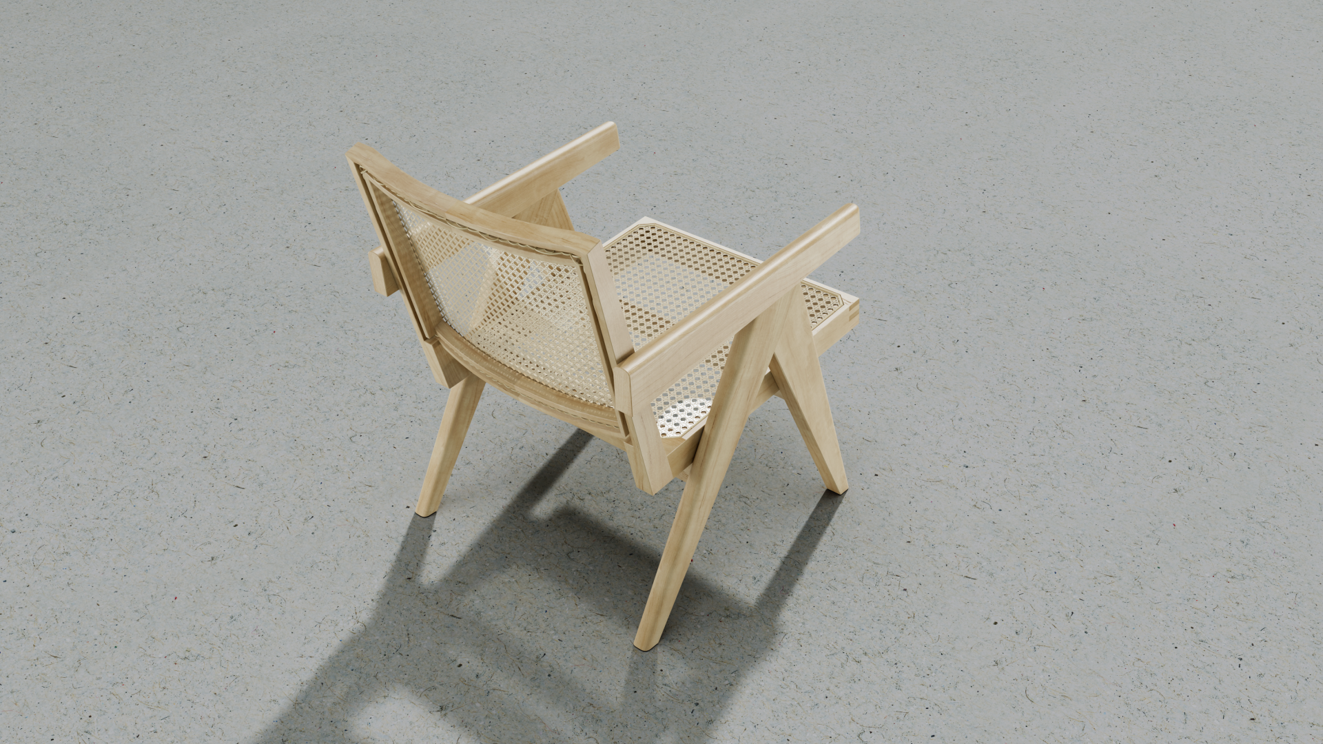 Triad Armchair, Light Wood