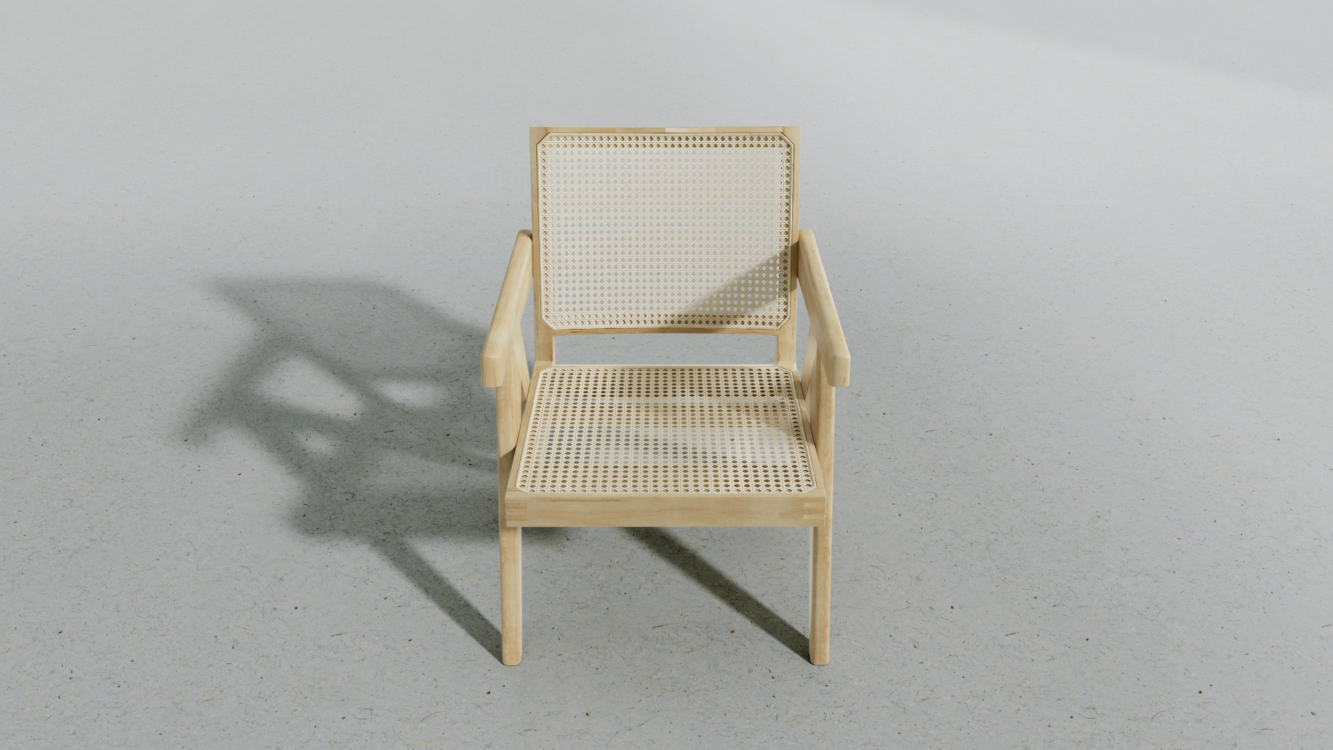 Triad Armchair, Light Wood