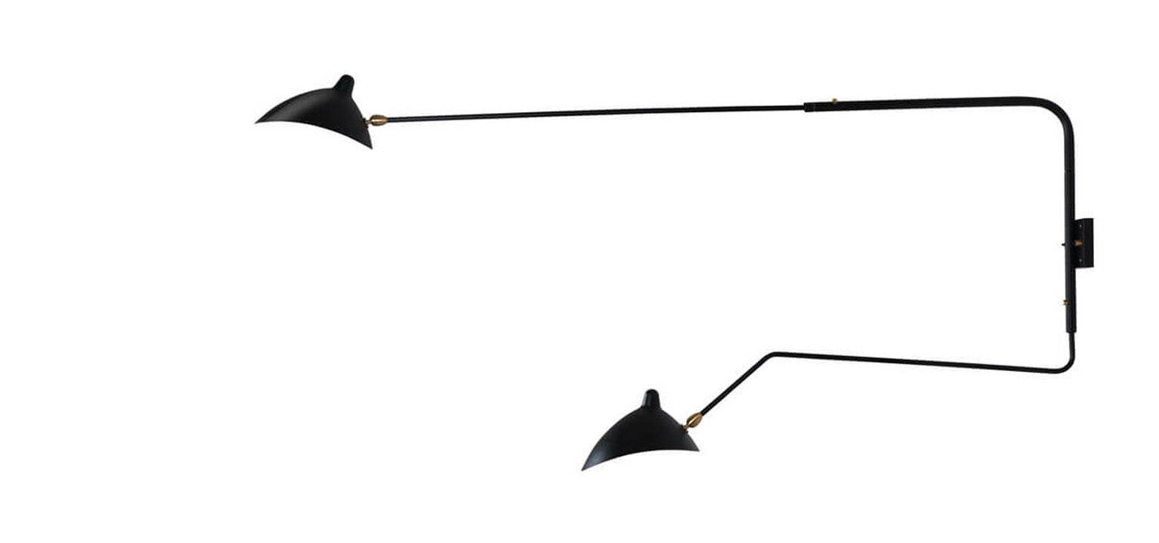 Serge Two-Arm Wall Sconce