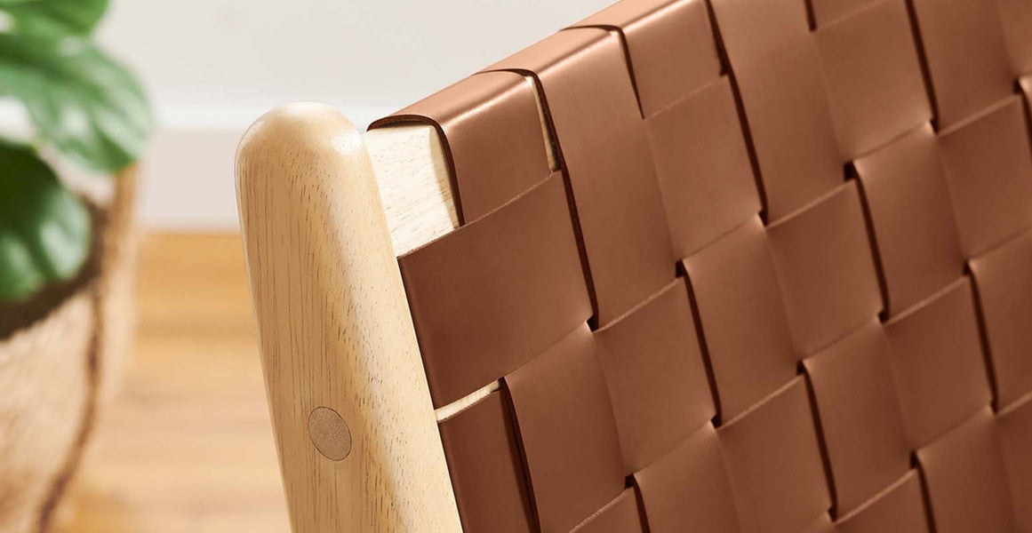 Saoirse Faux Leather Wood Dining Side Chair - Set of 2