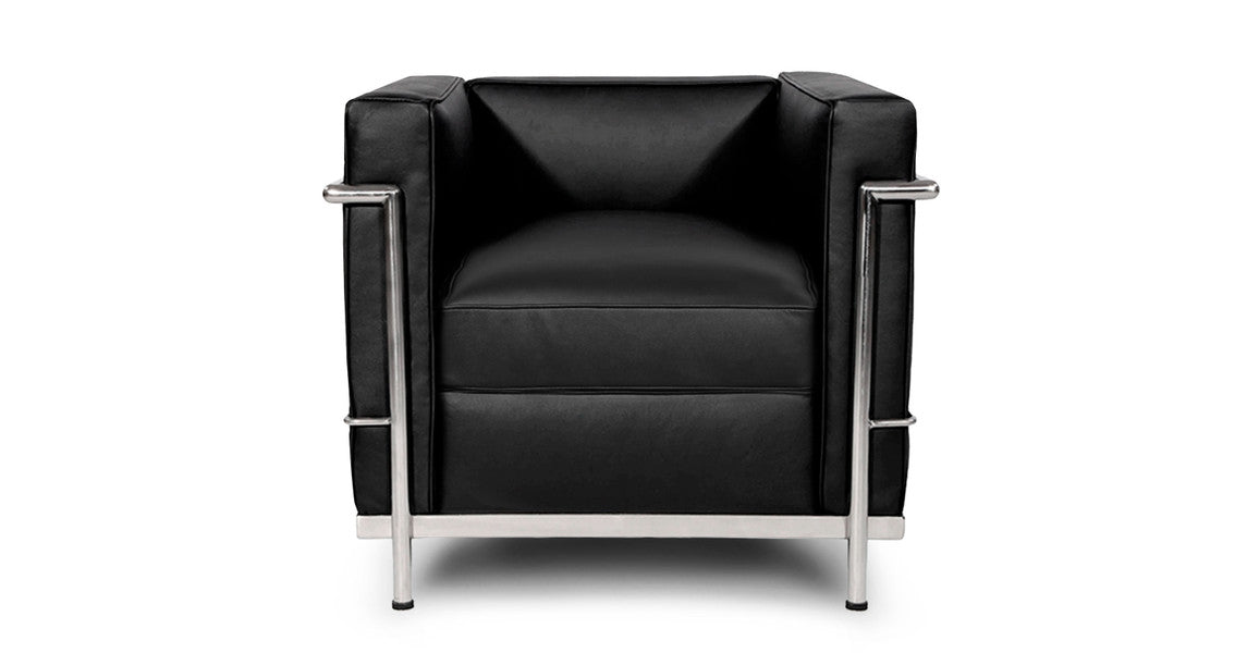 Cubist Sleek Chair, Aniline Leather