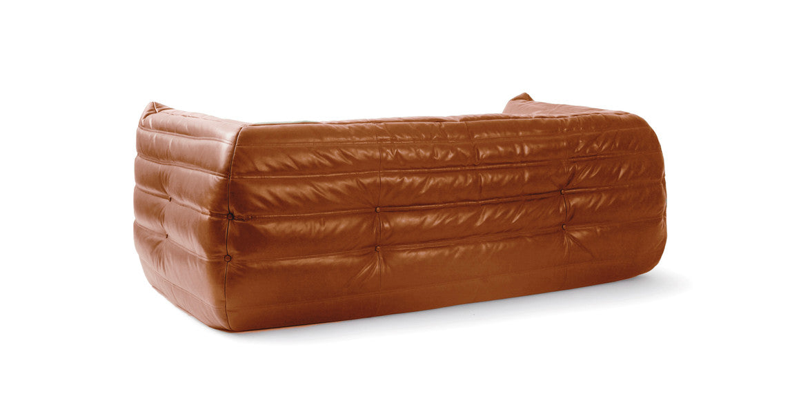 Ducaroy Quayside 3 Seater Medium Leather Sofa With Arms