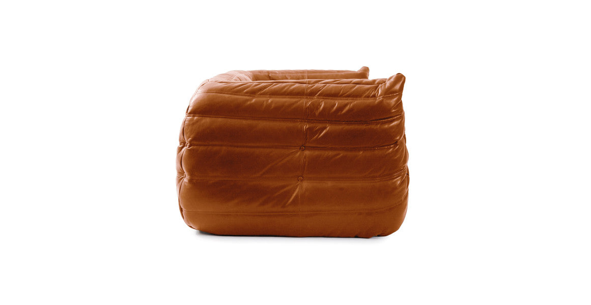 Ducaroy Quayside 3 Seater Medium Leather Sofa With Arms