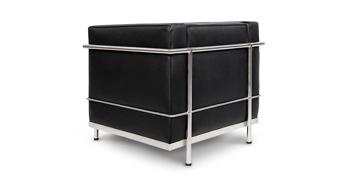 Cubist Sleek Chair, Aniline Leather