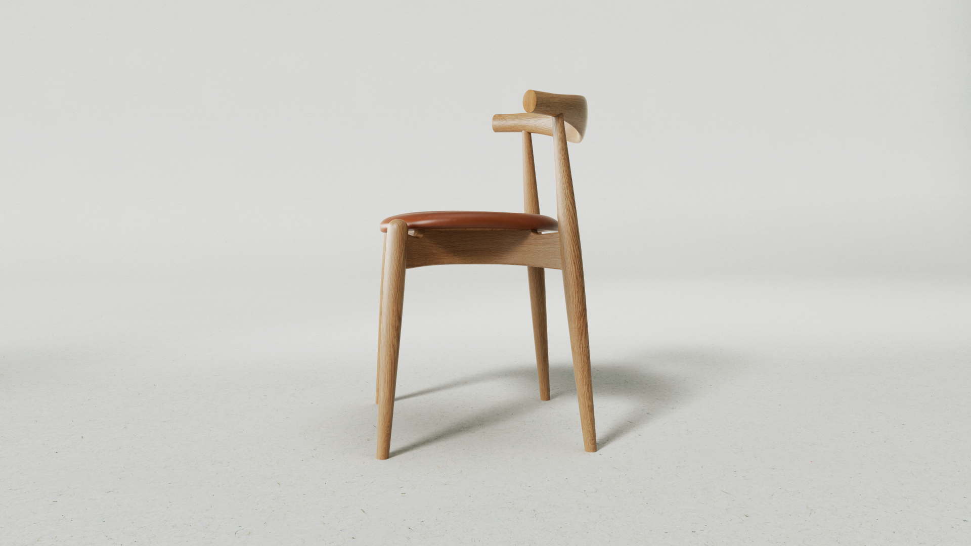 Archway Chair, Rich Wood