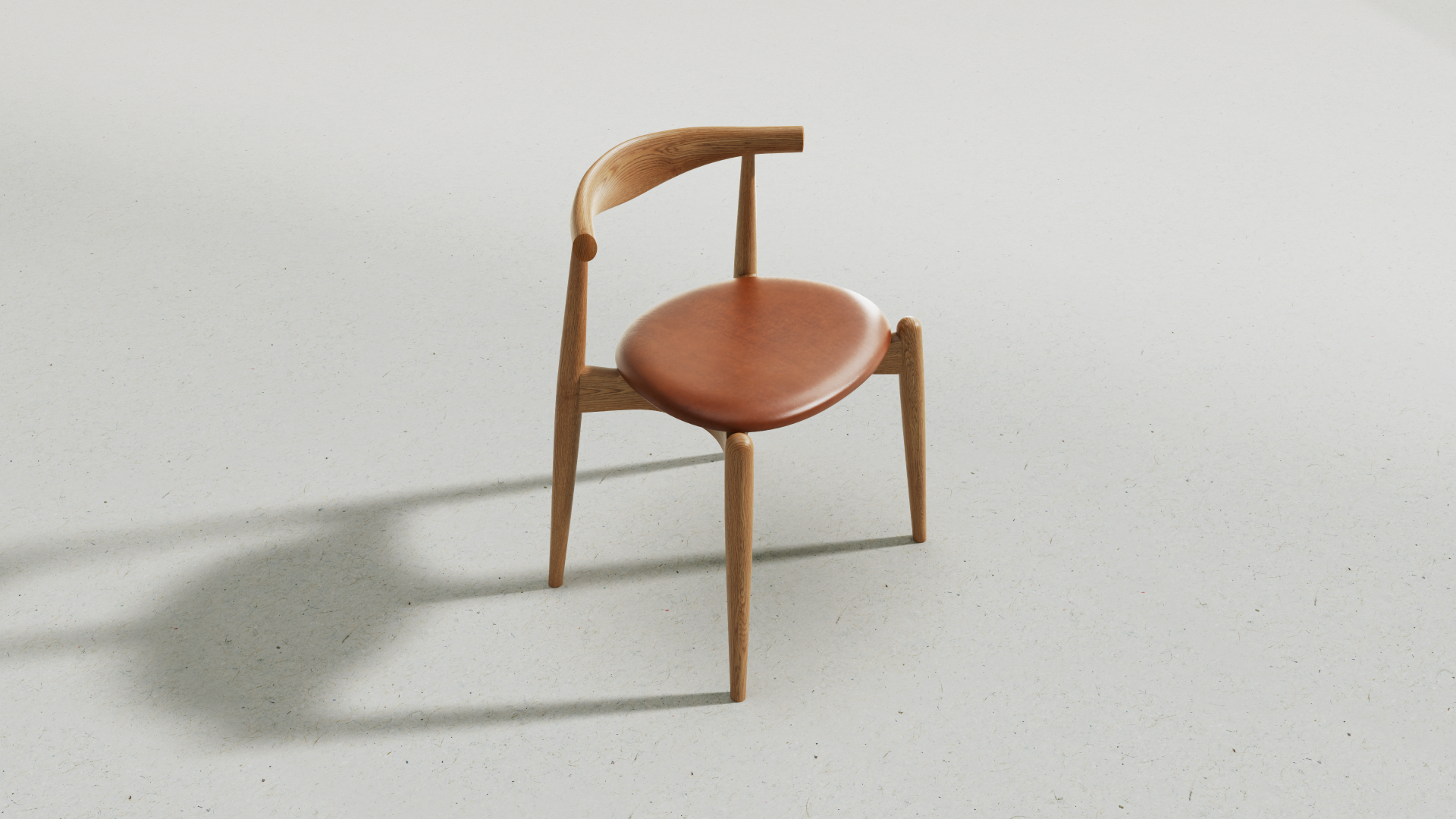 Archway Chair, Rich Wood