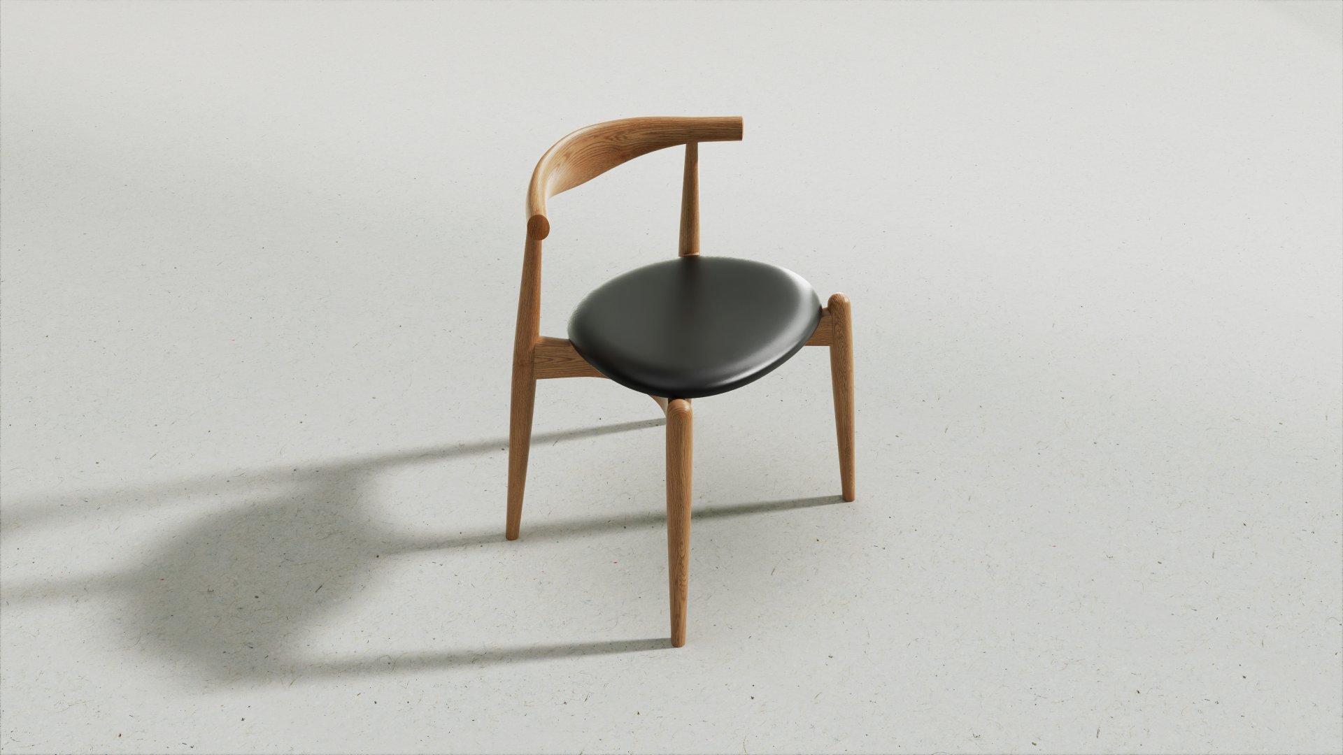 Archway Chair, Medium Wood