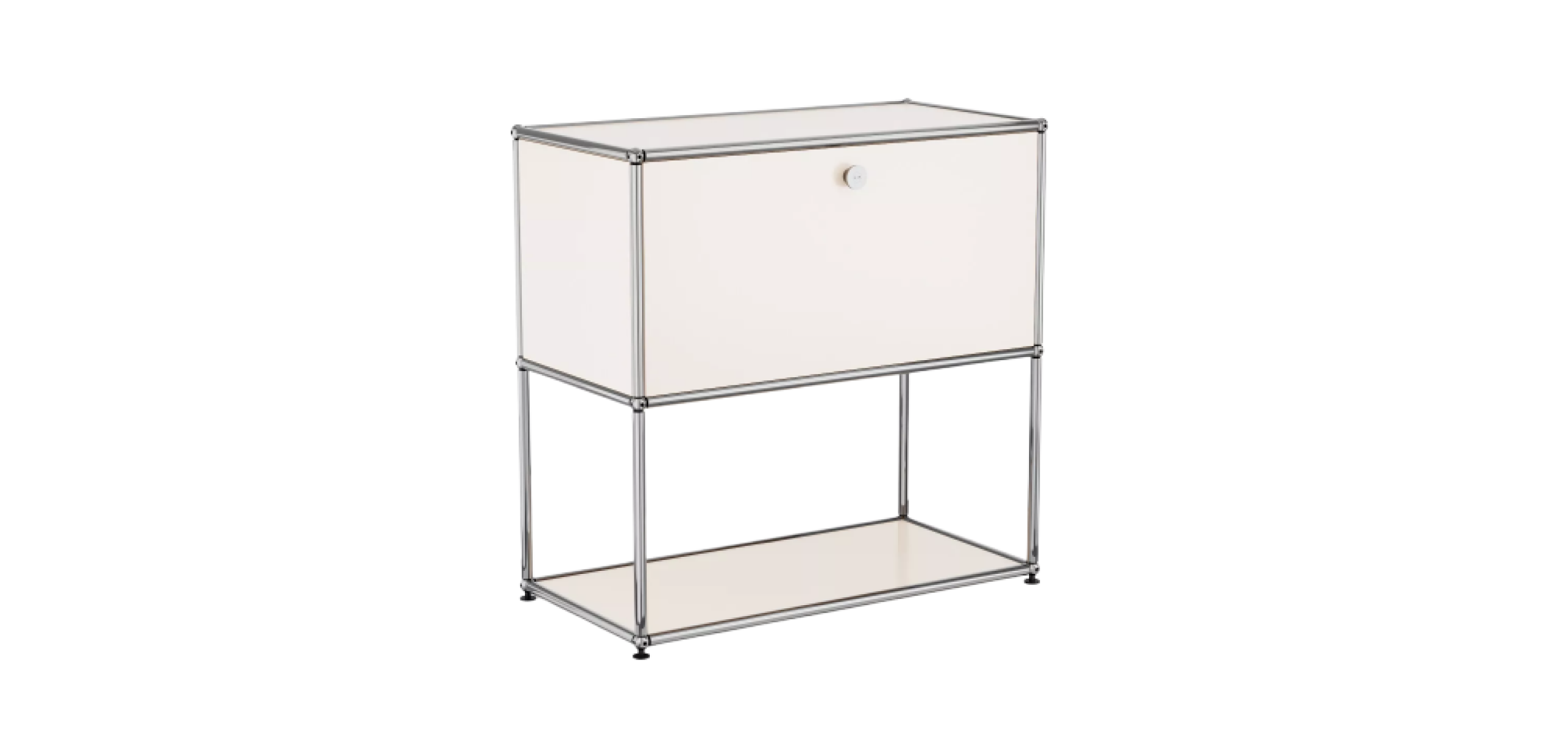 Moduline Credenza 1 Section, White
