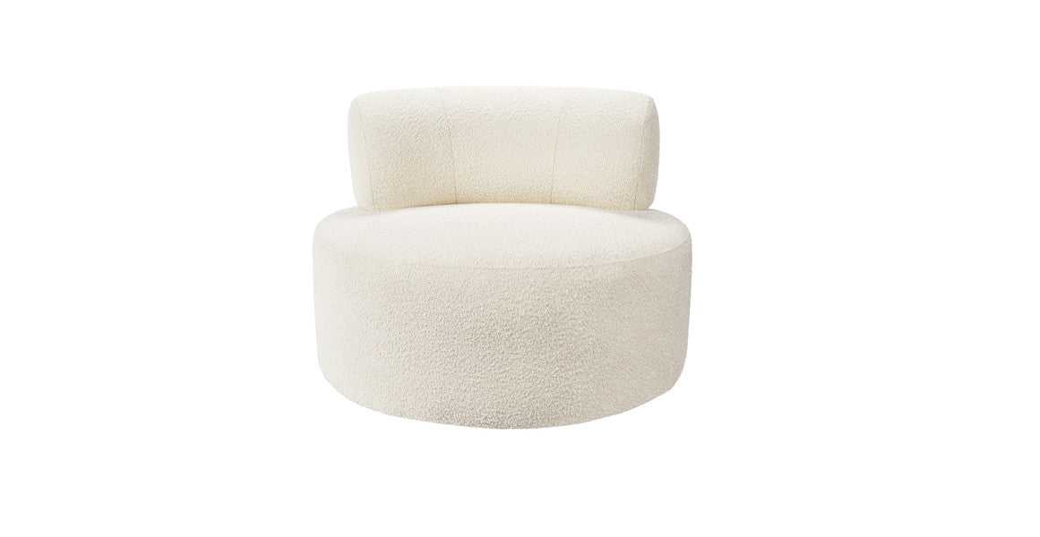 Clermont Modern Art Deco Swivel Chair
